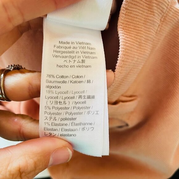 NWT J. Crew Pant Trouser Vintage Corduroy High Rise Straight Leg Slim Rose Blush - Picture 13 of 16